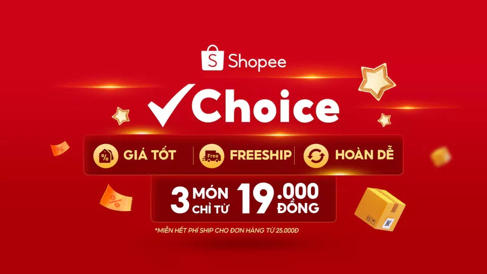 [Shopee] - Shopee Choice là gì? Hướng dẫn mua hàng áp mã giảm giá Shopee Choice
